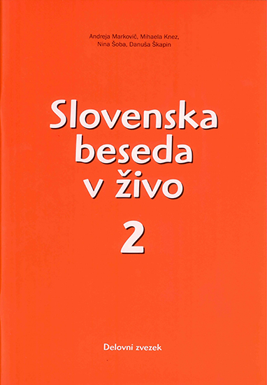 Slovenska beseda v živo 2: delovni zvezek