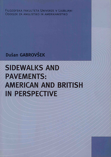 Sidewalks and Pavements: American and British in Perspective